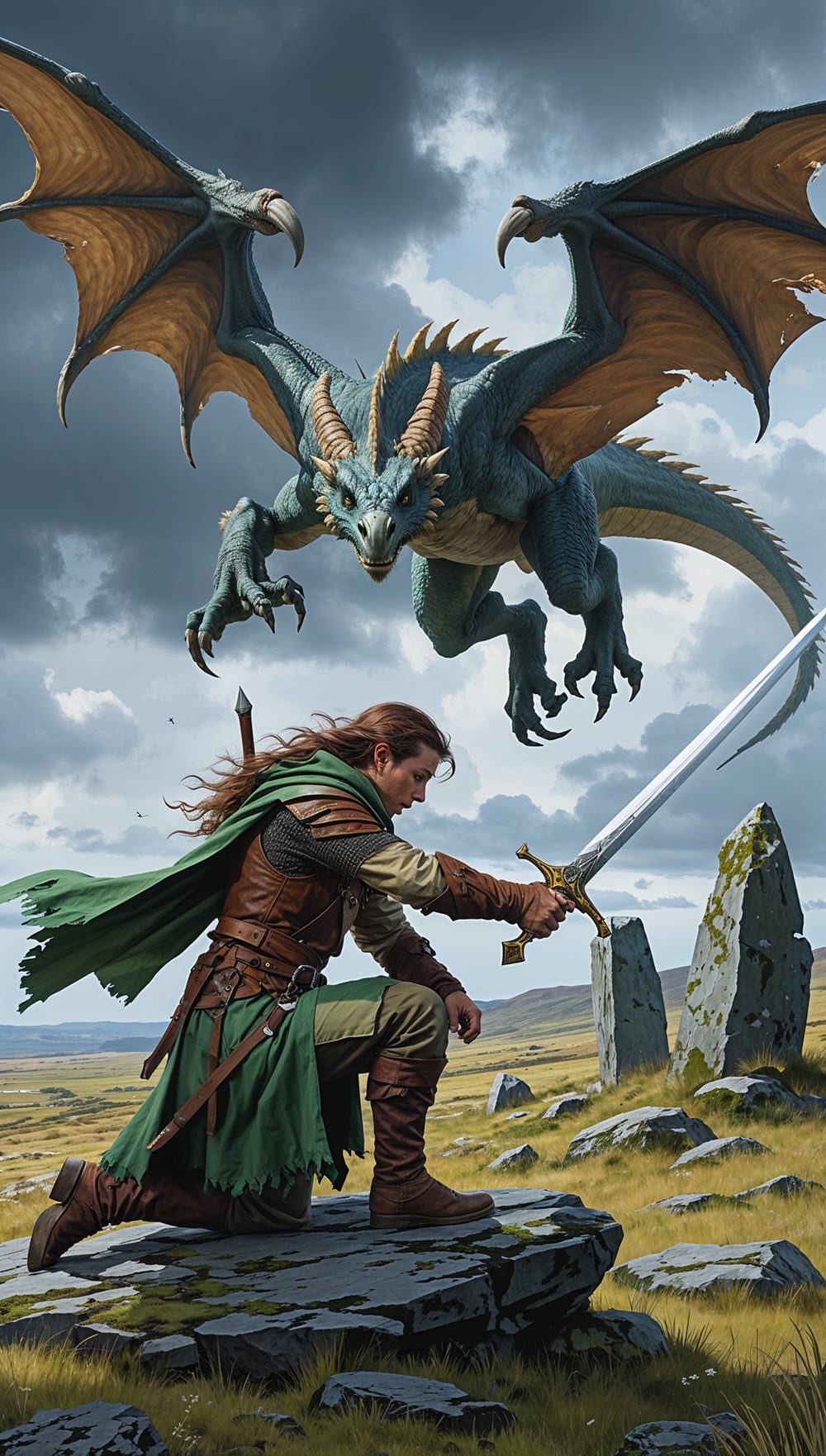 Masters of the Wilderness: 10 AI Images of Rangers in Dungeons ...