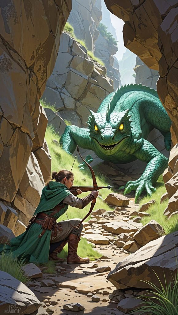 Masters of the Wilderness: 10 AI Images of Rangers in Dungeons ...