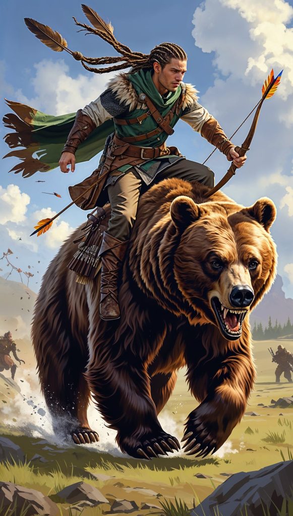 Masters of the Wilderness: 10 AI Images of Rangers in Dungeons ...